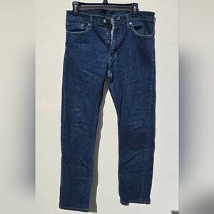 Levi’s 513 Slim Straight Jeans Dark Blue Wash W32 L32